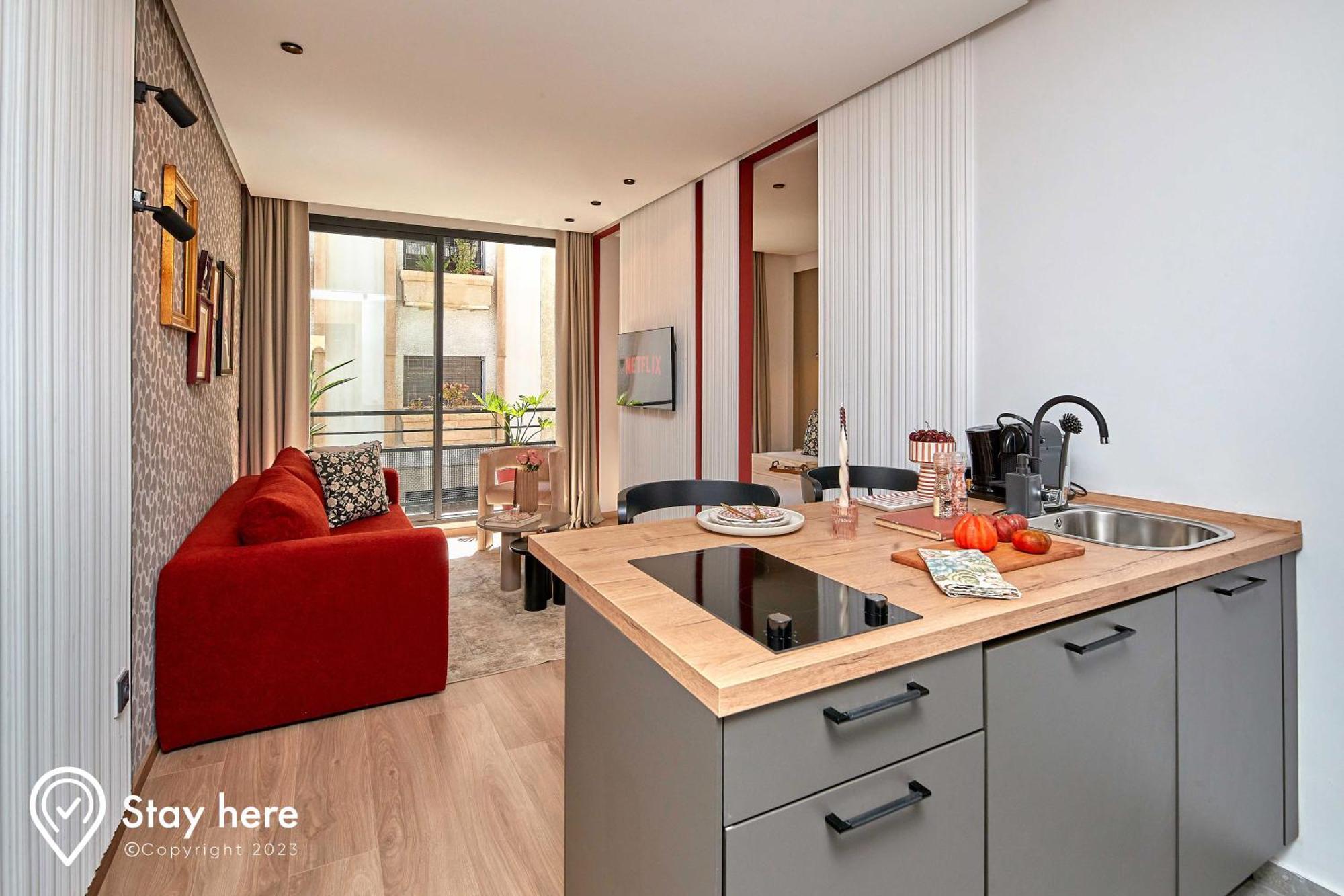 Stayhere Casablanca - Maarif - Elite Residence Buitenkant foto