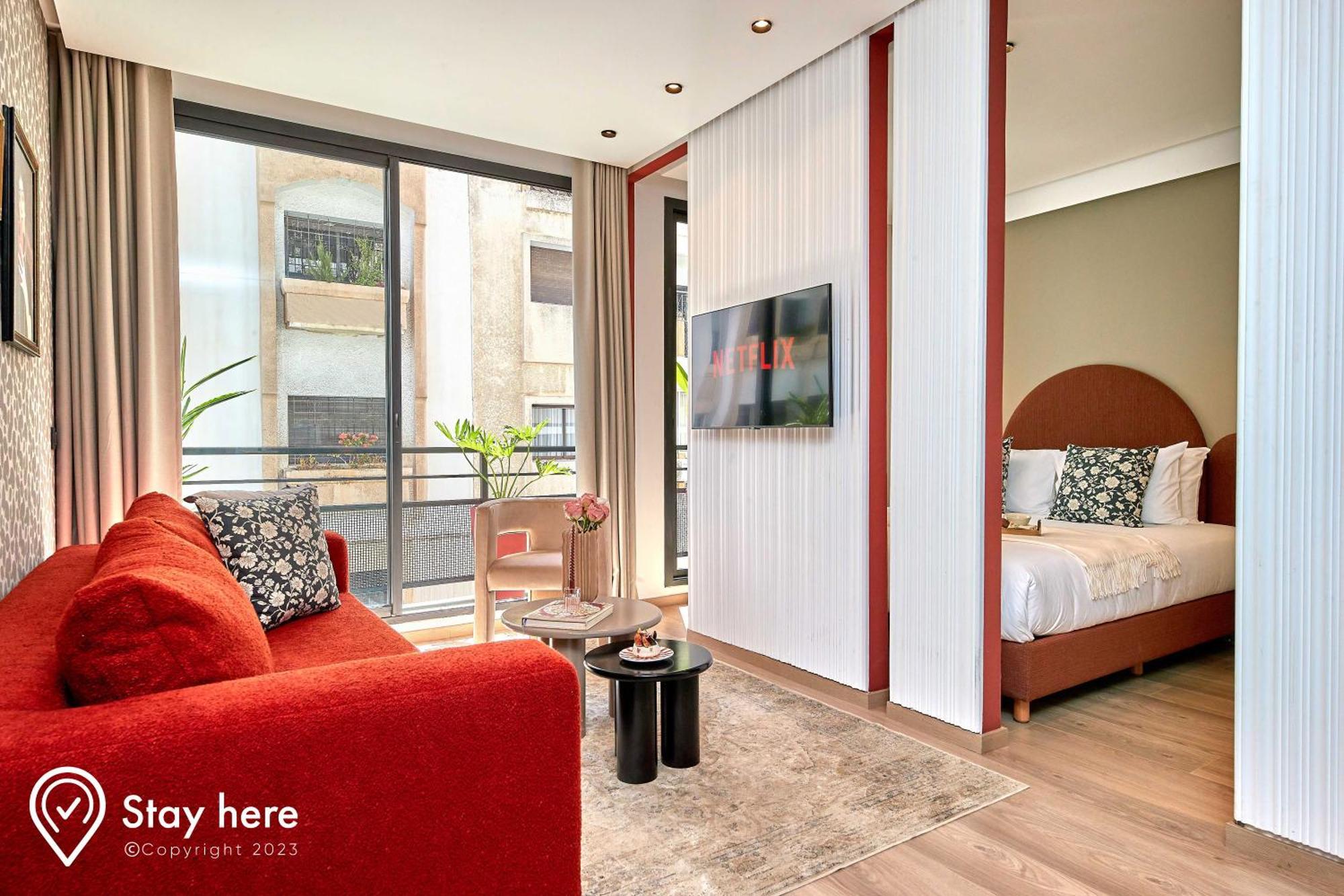 Stayhere Casablanca - Maarif - Elite Residence Buitenkant foto